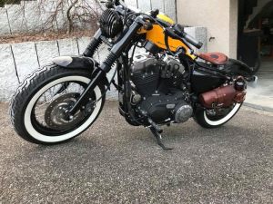 Sacoche Myleatherbikes Harley Sportster_26